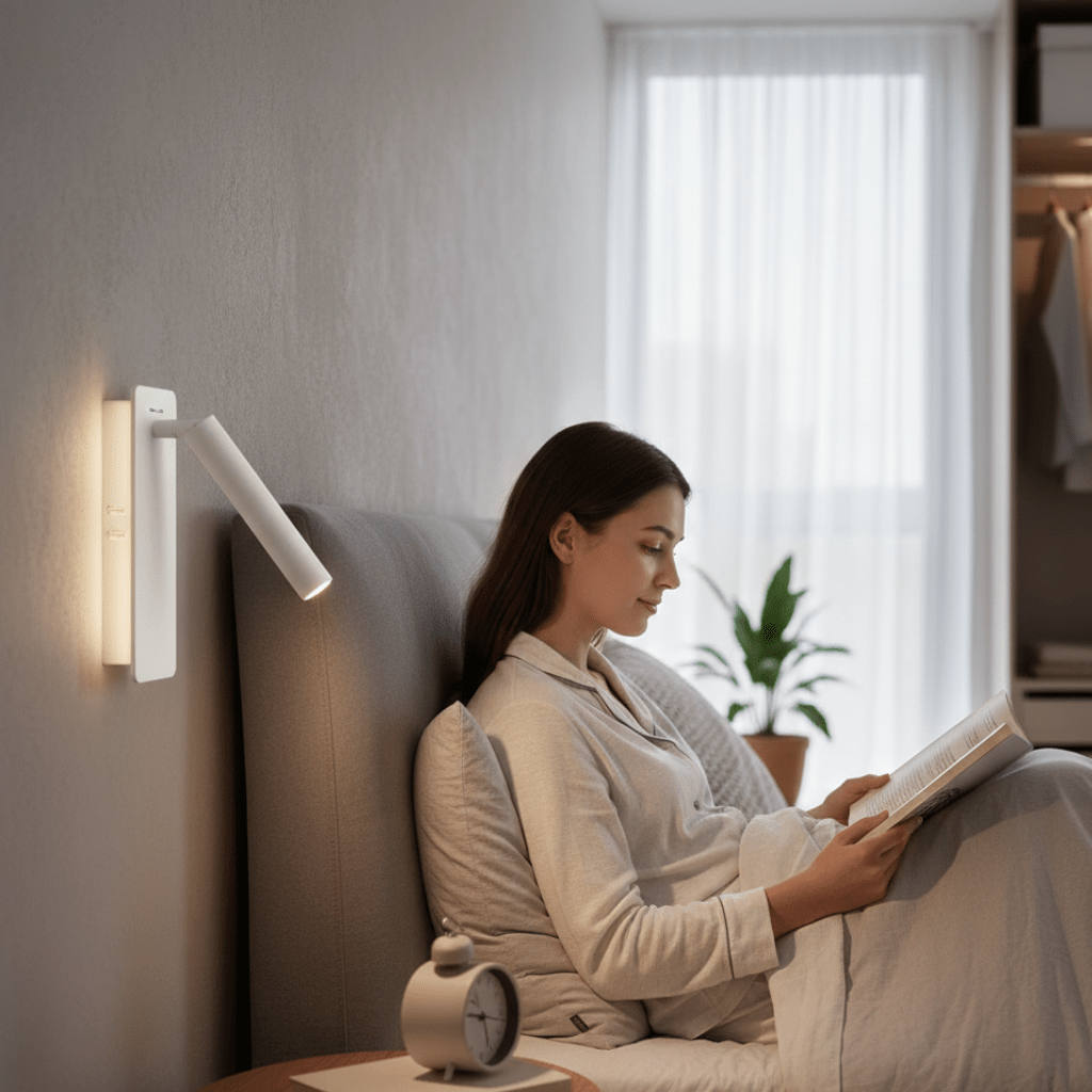 Twirllite LED Lamp - Rotatable Wall Light, Adjustable Brightness 1