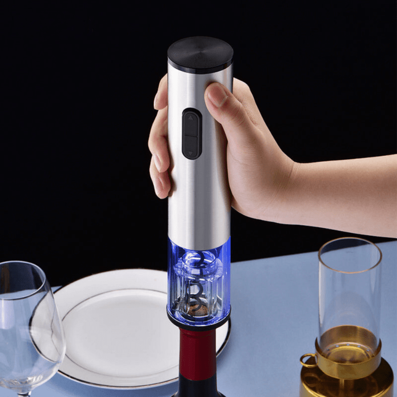VinoLux Electric Wine Opener - 4-in-1 Functionality, Modern Design 3
