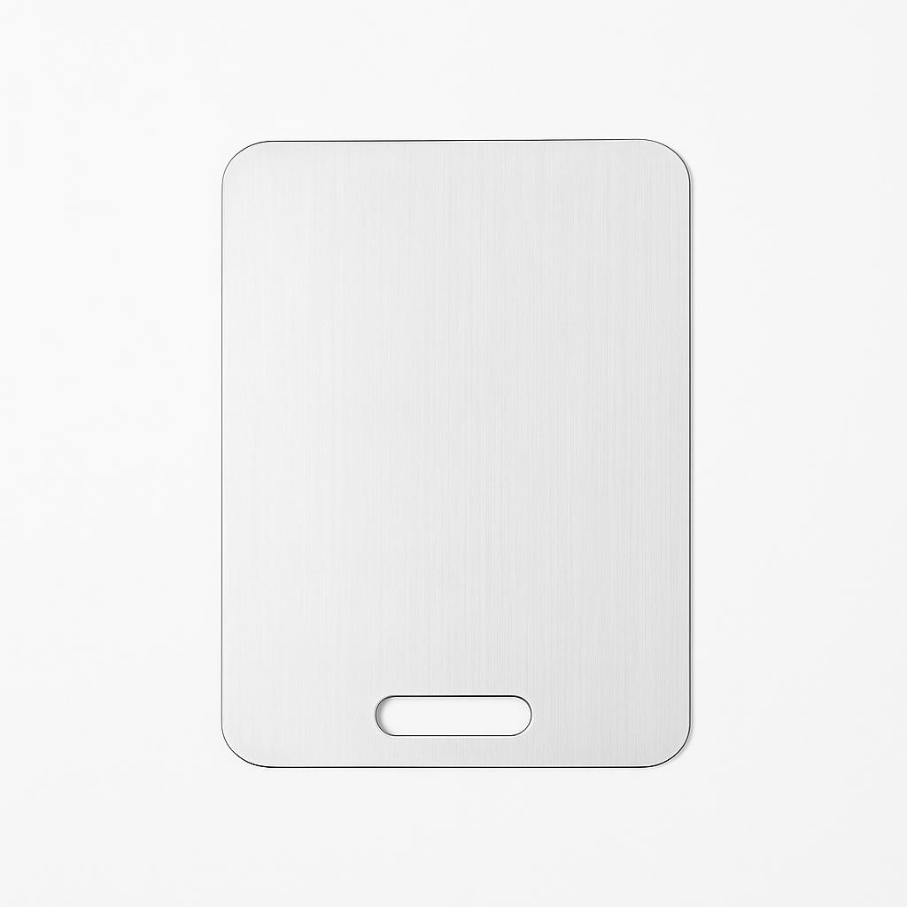 SteelPrep Board – Stainless Steel Cutting Board – Hygienic Kitchen Essential