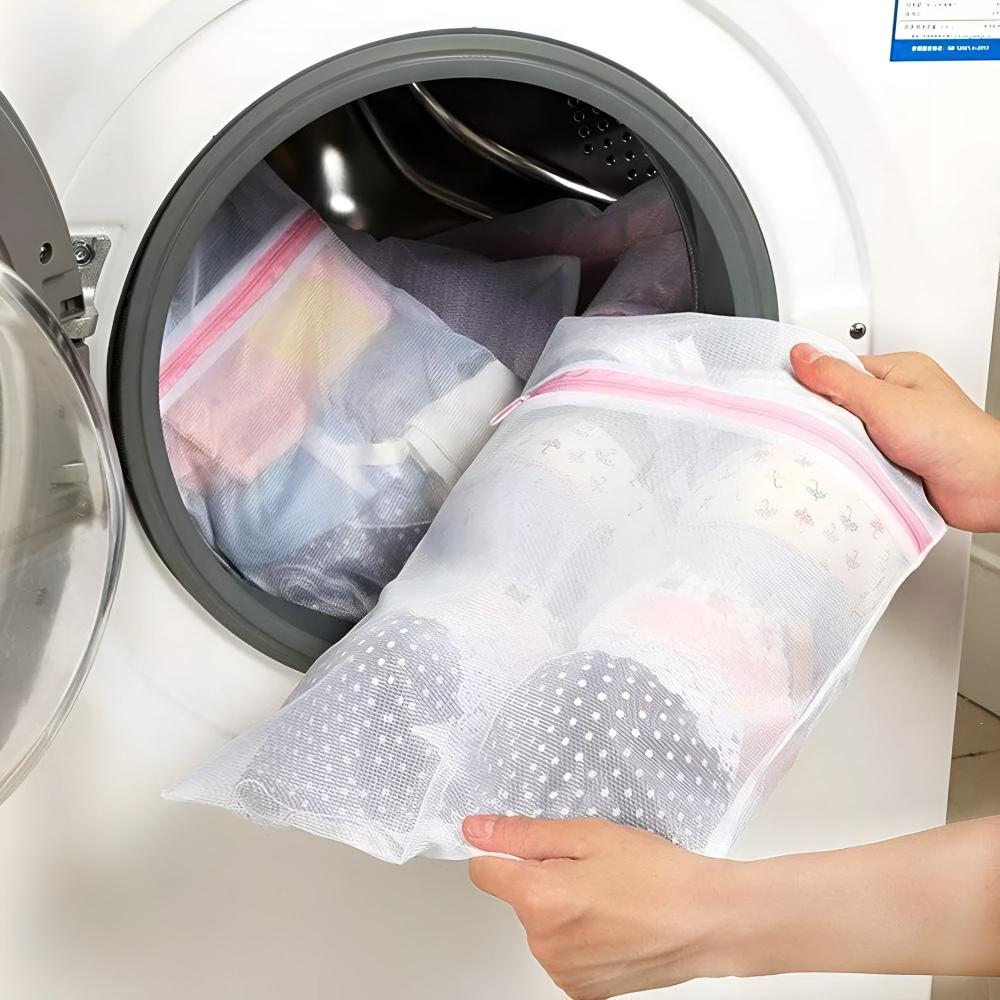 Zesty Laundry Bag Set - Durable Mesh for Delicates, 4 Sizes 2