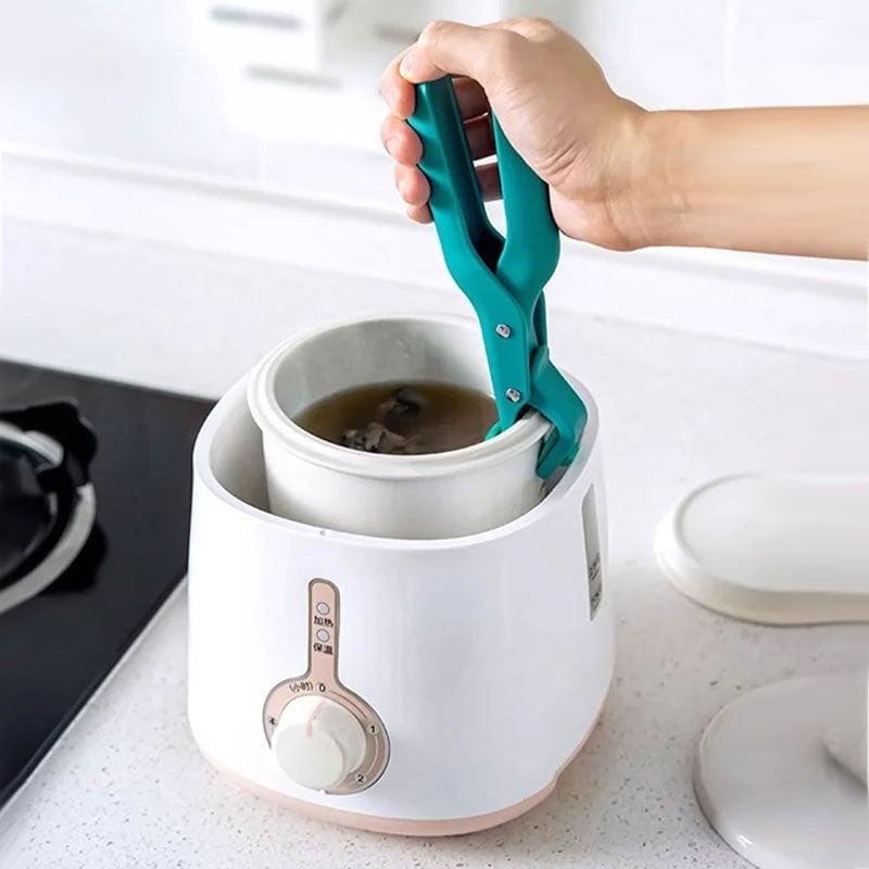 GripGuard Clip - Bowl Holder Tool - Kitchen Style - Anti Scald Grip