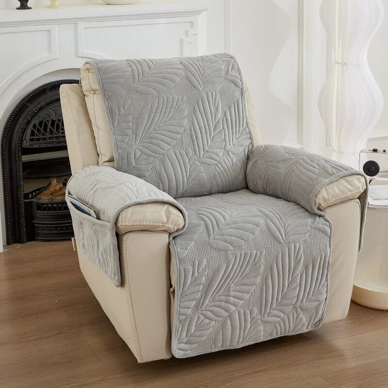 VerdantLeaf – Anti-Slip Recliner Chair Cover