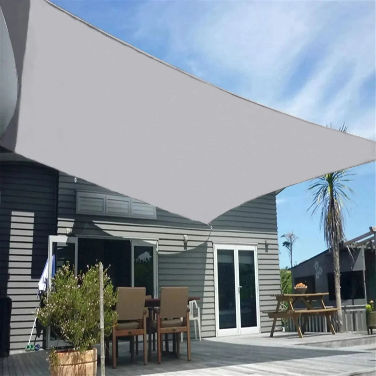 ShadeNest Flex – Waterproof Sun Shade Sail – Portable UV Protection Canopy