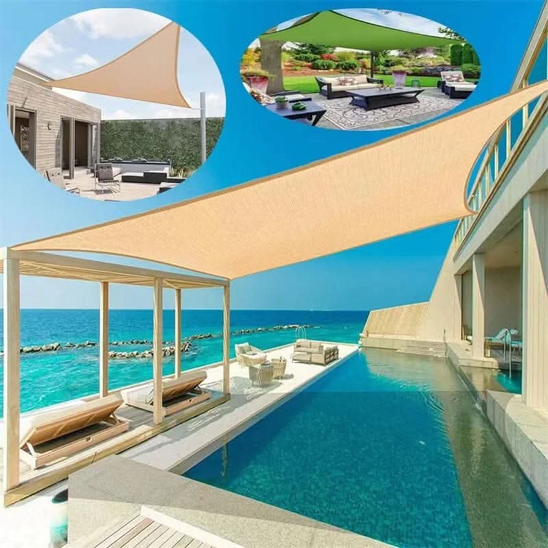 ShadeNest Flex – Waterproof Sun Shade Sail – Portable UV Protection Canopy