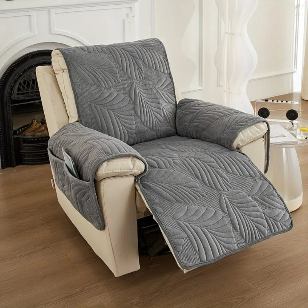 VerdantLeaf – Anti-Slip Recliner Chair Cover