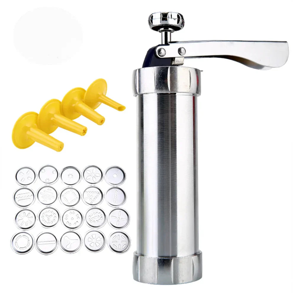 PressBake – Aluminium Cookie Press Set – Precision Baking Tool