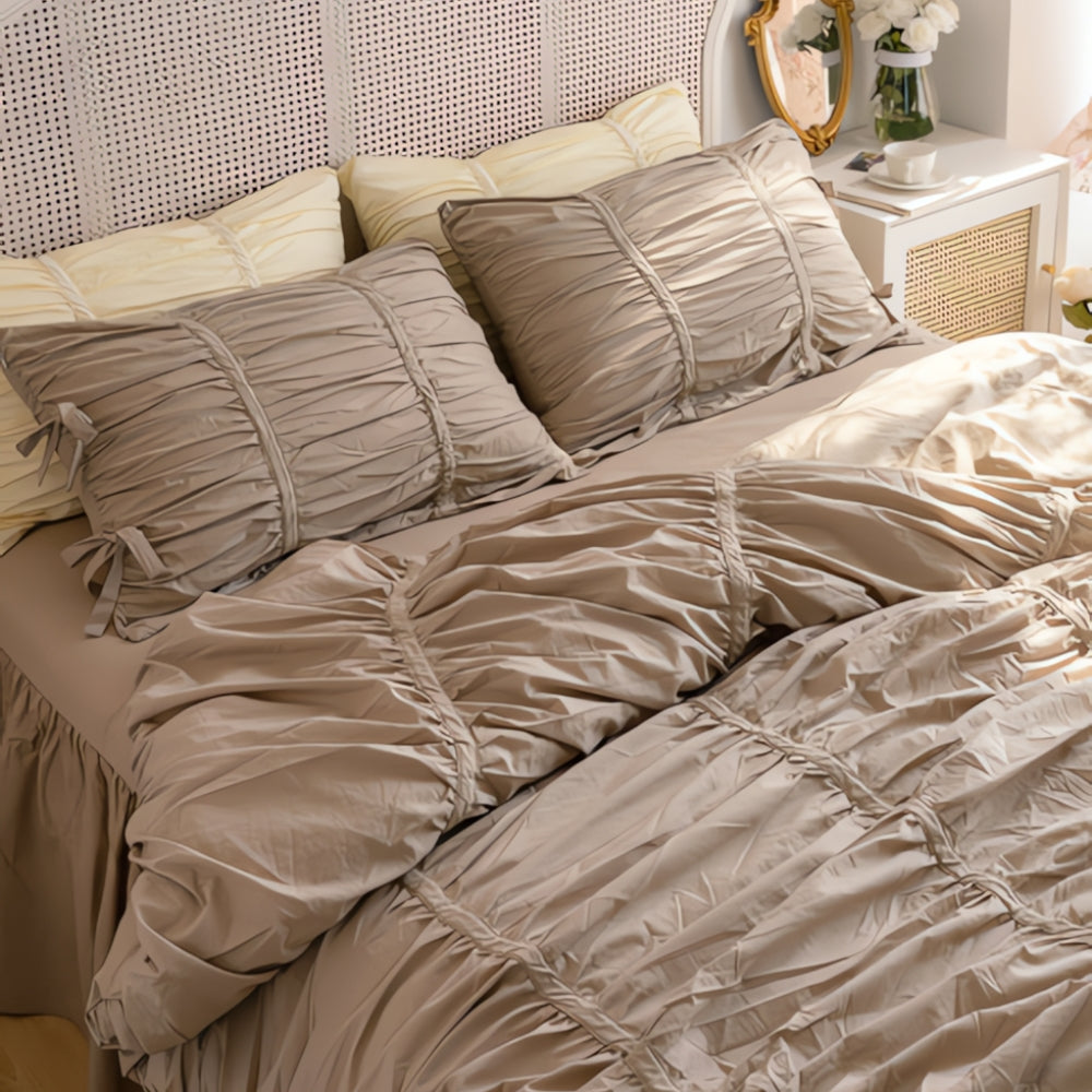 RoyalRuffle – Vintage Lace Bedding 4-Piece Set