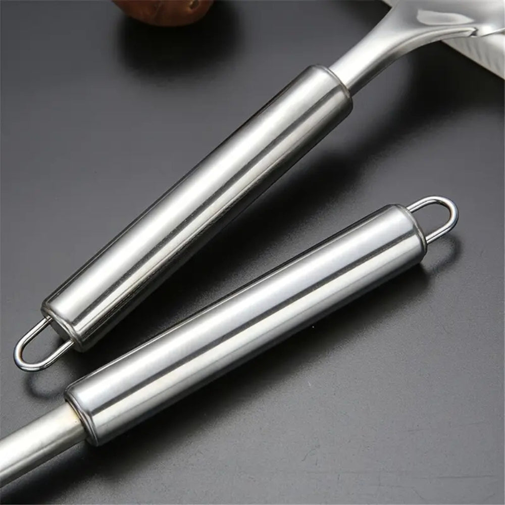 SteelMaster Set - Stainless Steel Cooking Utensils - Durable Design - Kitchen Essentials