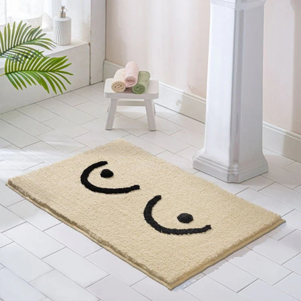 Aster Bath Mat - Soft Microfiber, Non-Slip Design 1