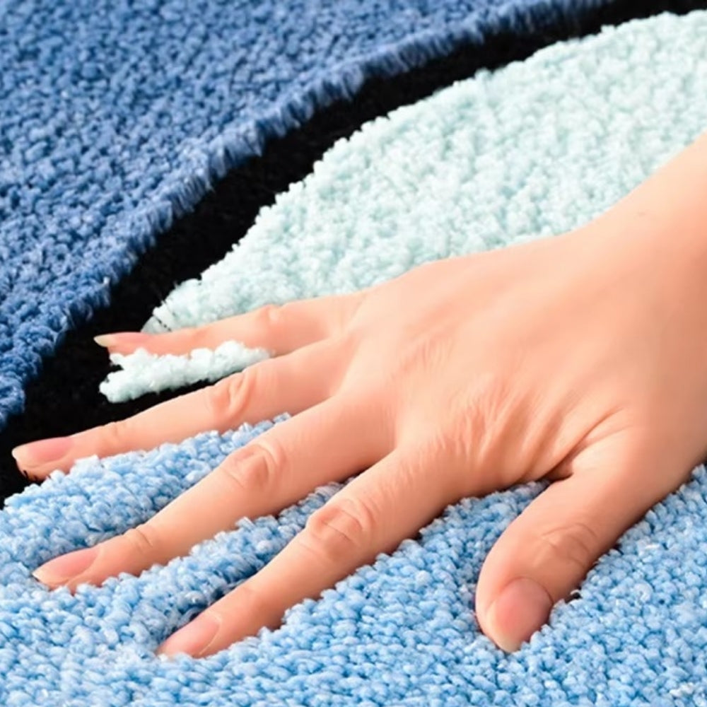 Aveline Bath Mat - Plush Microfiber, Non-Slip Bathroom Rug 2