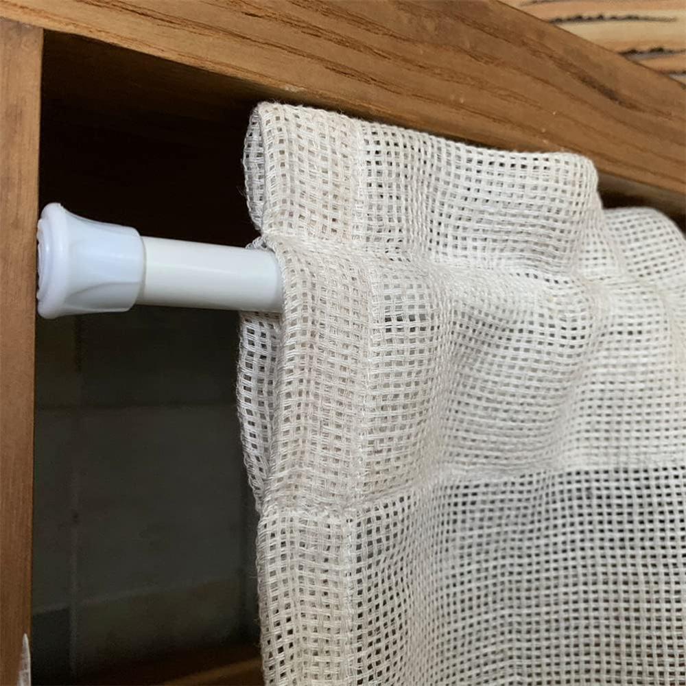 Aventis Curtain Rod - Lightweight Aluminum, No-Drill Installation 3