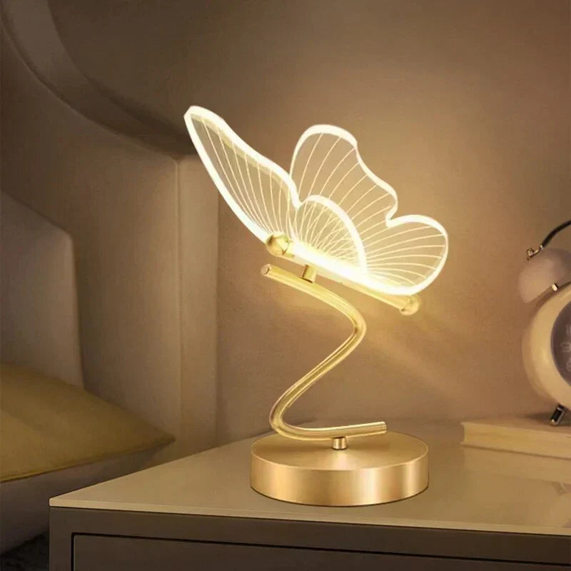 Blythe LED Table Lamp - Modern Iron and Acrylic, Versatile Desk or Bedside Lighting 0