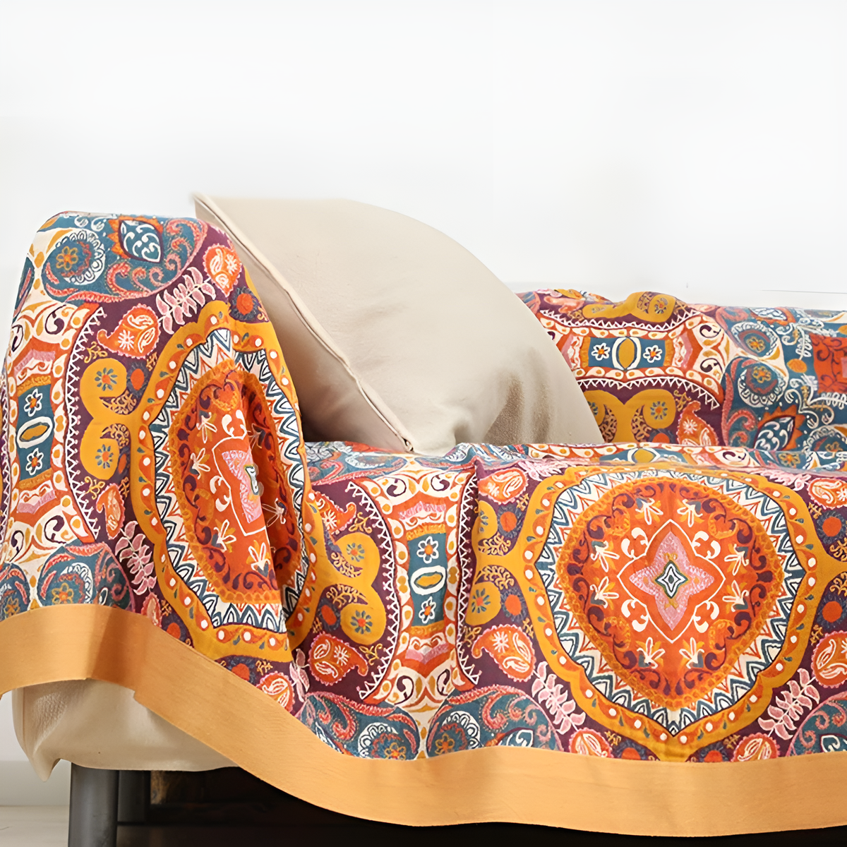 BreezeBoho Blanket - Reversible Cotton, Lightweight Design 5