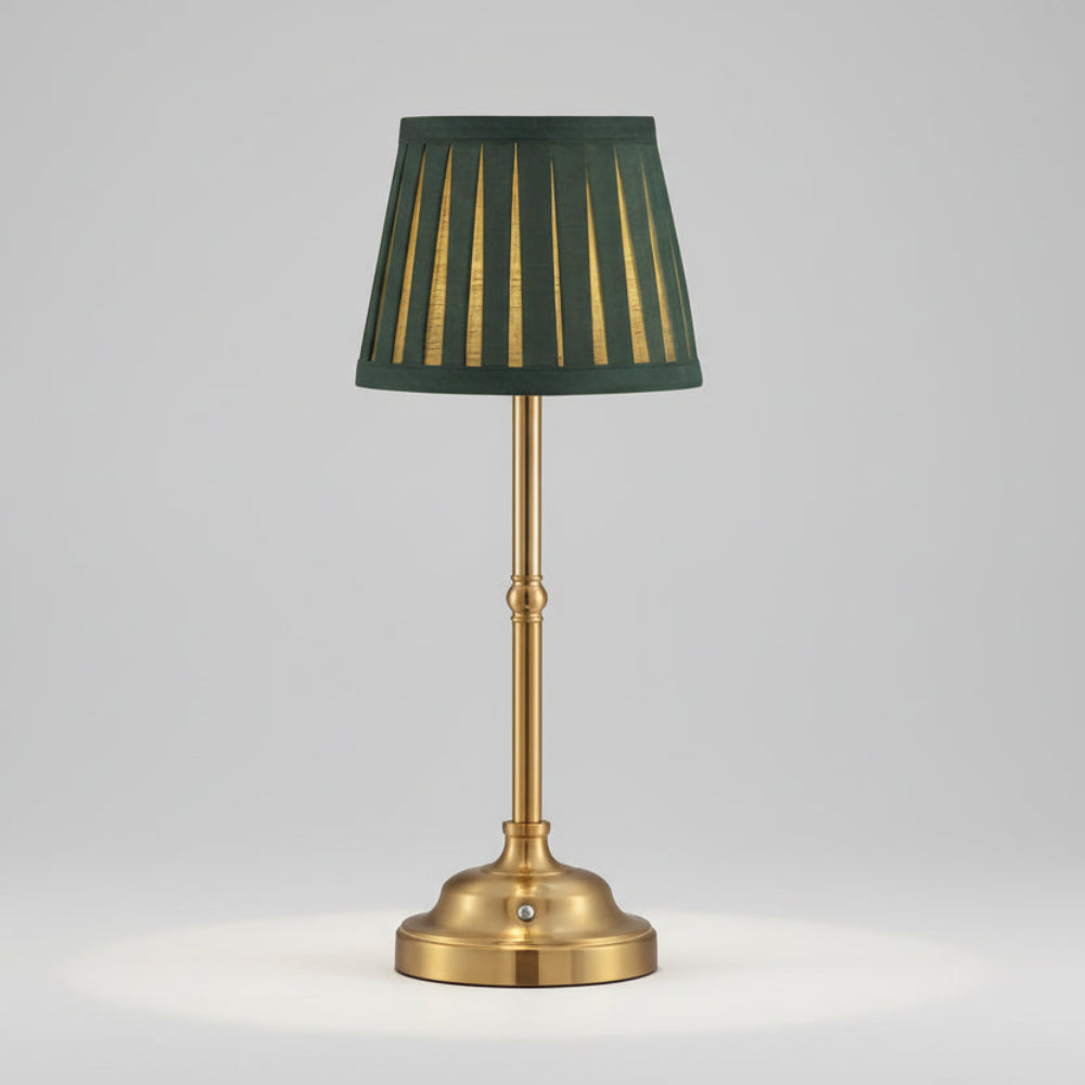 Caden Table Lamp - Cordless Brass, Touch Dimmable, LED 0