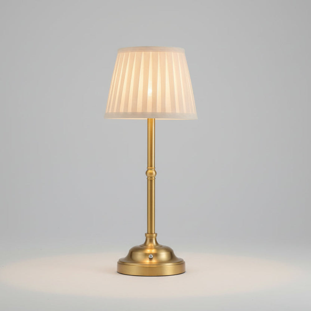 Caden Table Lamp - Cordless Brass, Touch Dimmable, LED 6