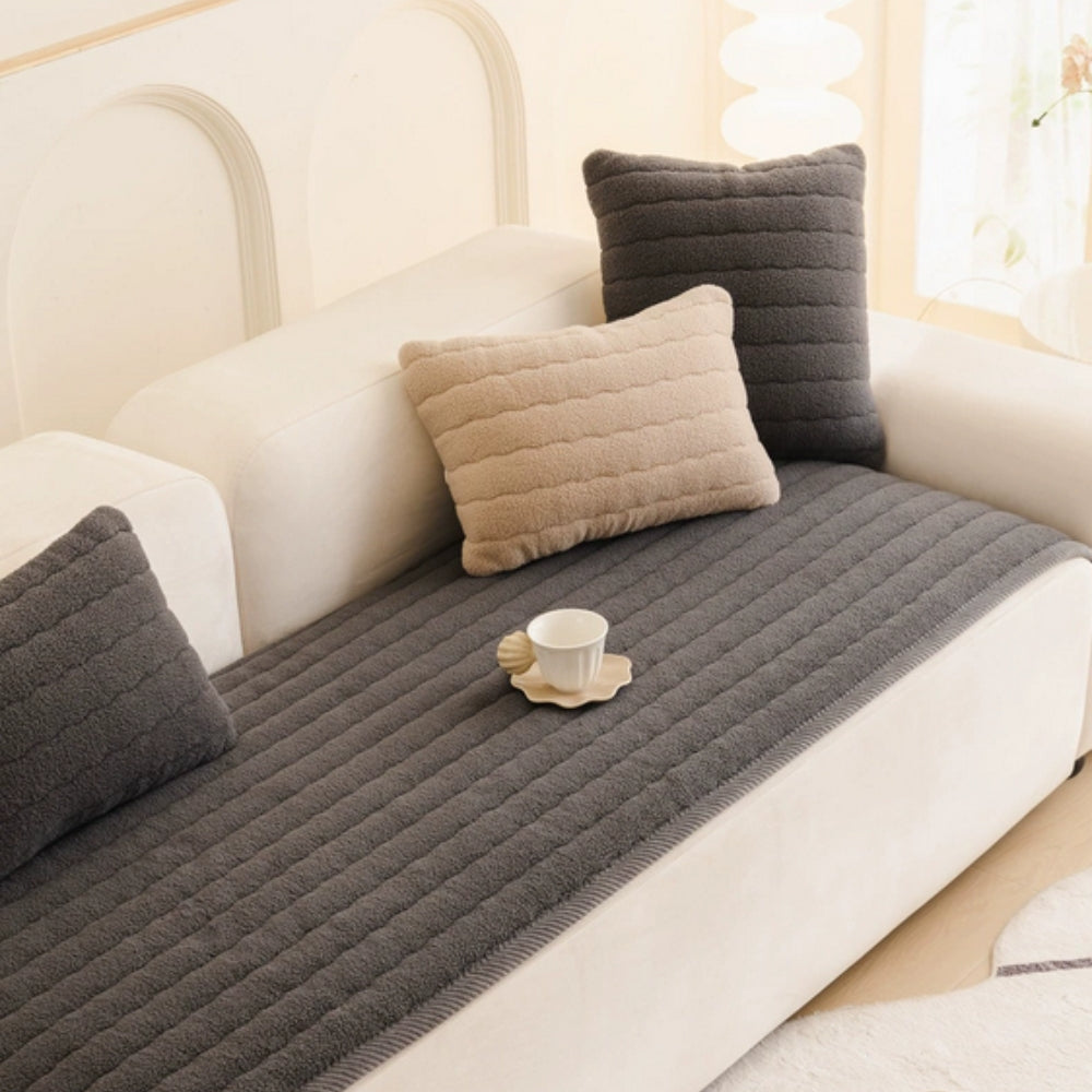 LuxeRest – Plush Sofa Protector