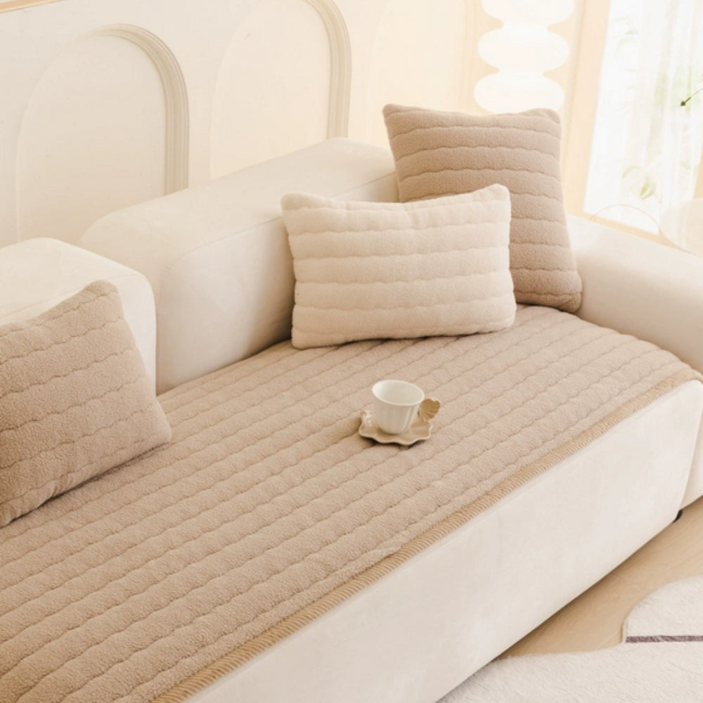 LuxeRest – Plush Sofa Protector