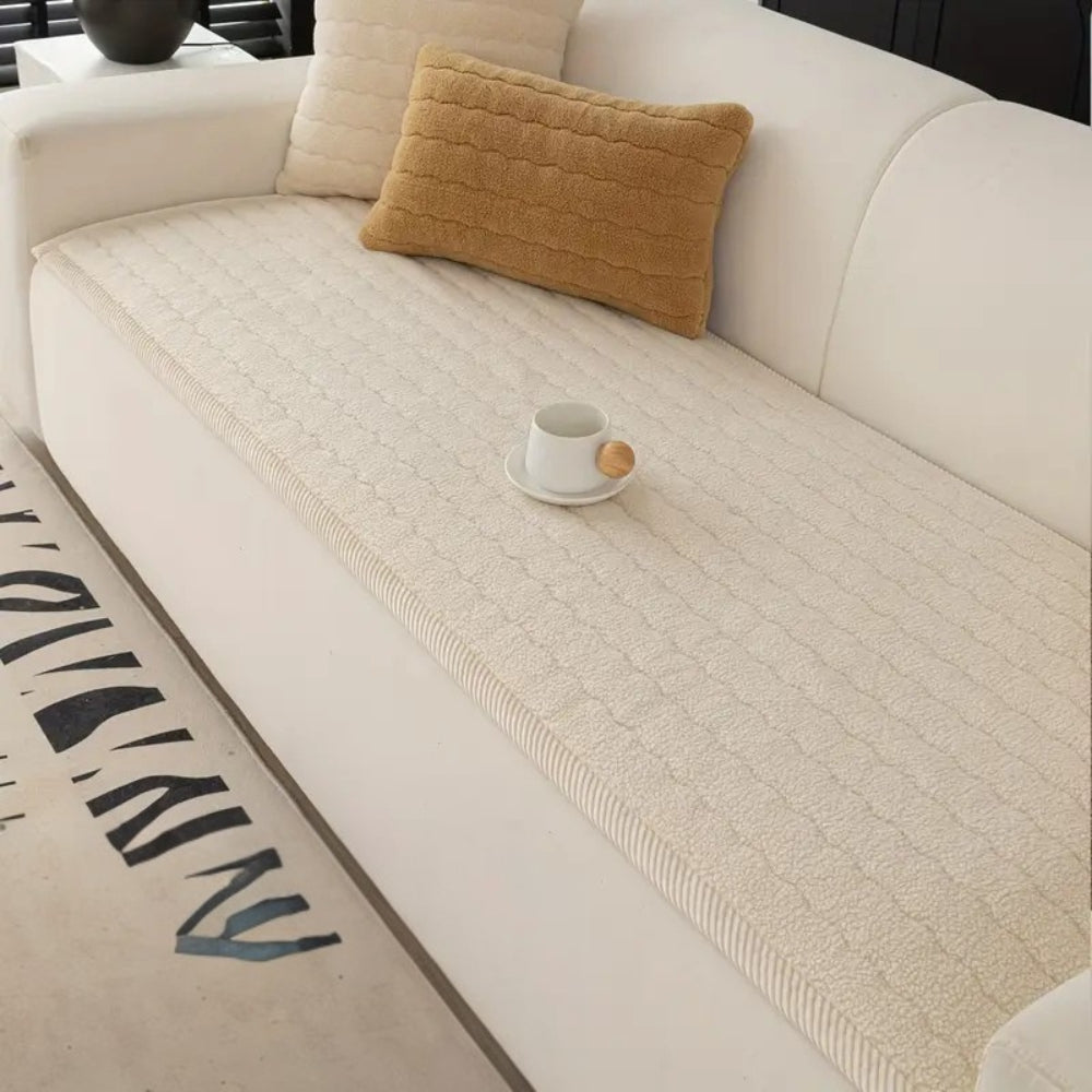 LuxeRest – Plush Sofa Protector