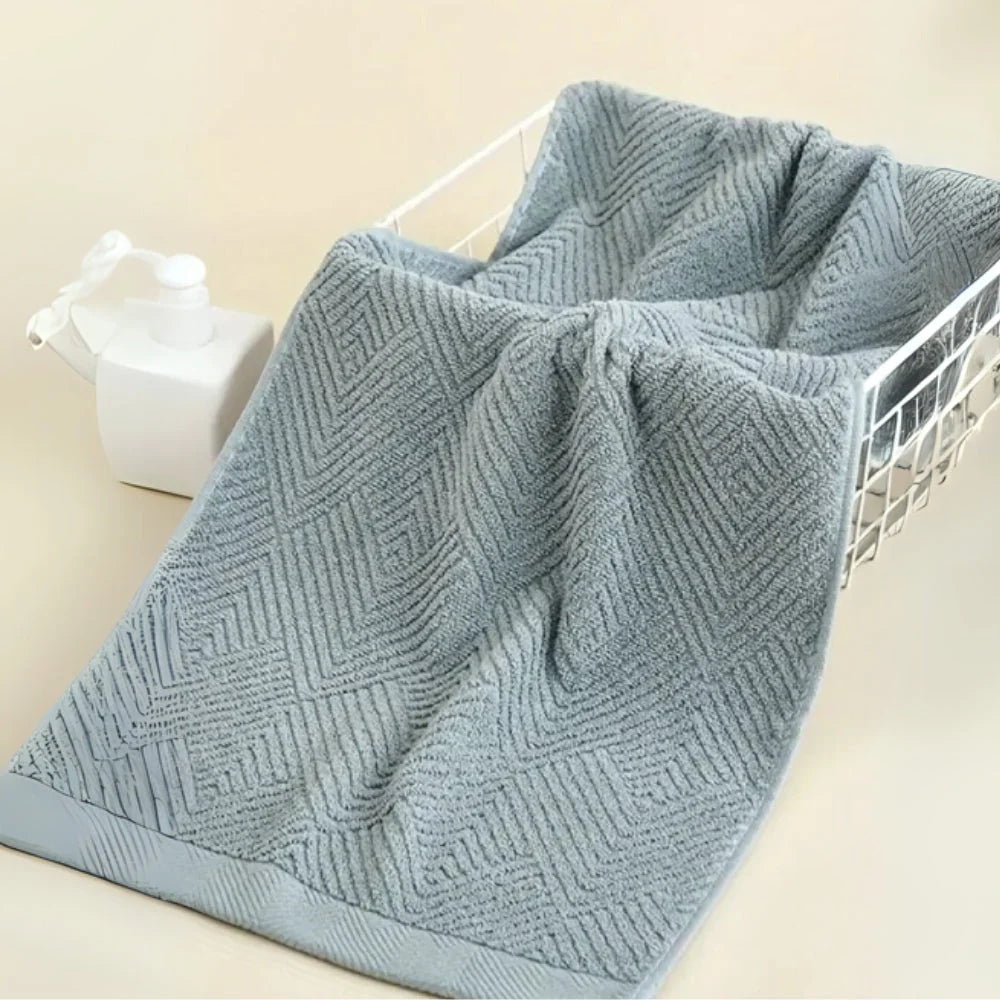 Creston Towel Set - 100% Cotton, Soft Absorbent 6pcs 8