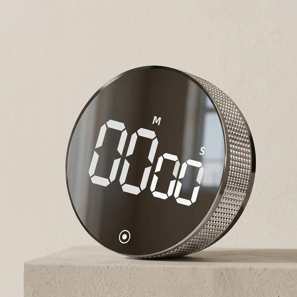 Daxon Digital Kitchen Timer - ABS, Magnetic Stand, Large LED Display 1