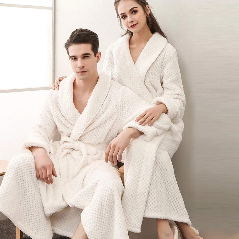 Dazzle Fleece Bathrobe - Soft Cozy Unisex, Perfect for Lounging 12