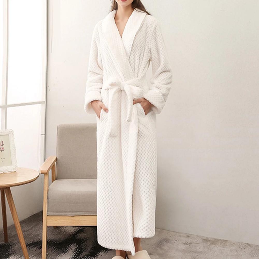 Dazzle Fleece Bathrobe - Soft Cozy Unisex, Perfect for Lounging 7