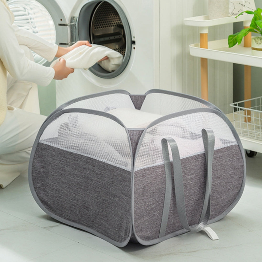 EasyMove Laundry Hamper - Durable Oxford Cloth, Collapsible Design 1