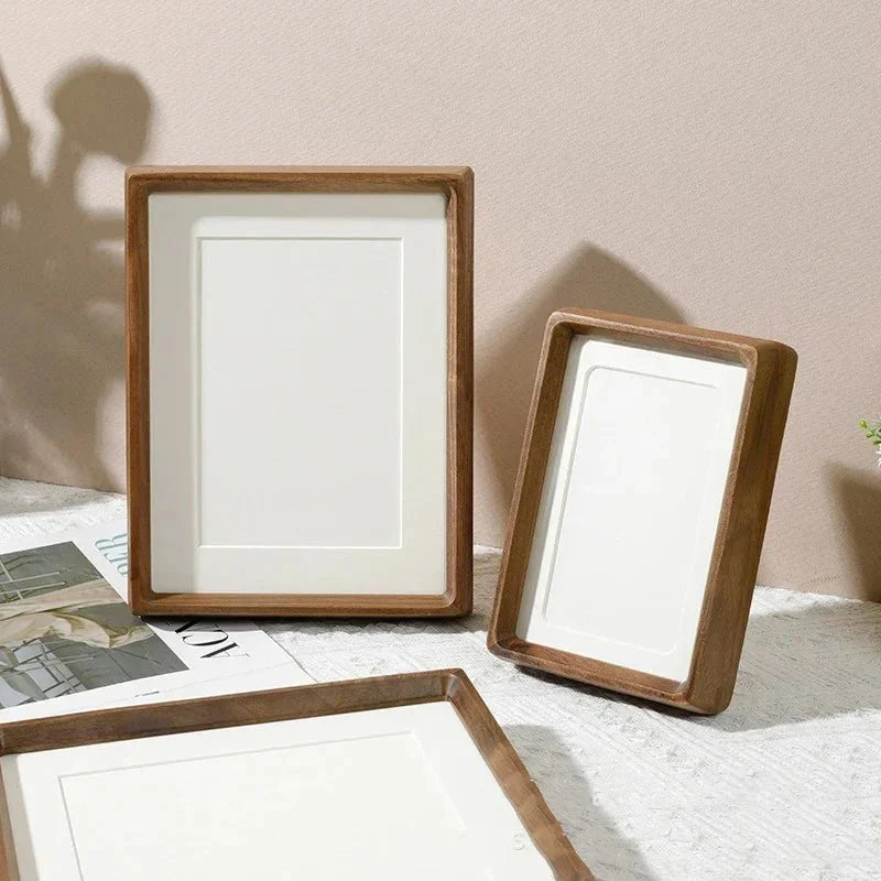 Elysia Photo Frame - Handcrafted Solid Wood, Elegant Design 2