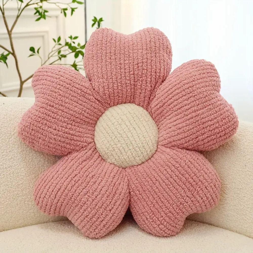 Flora Cushion - Microfiber Flower Shape, Versatile Comfort 0