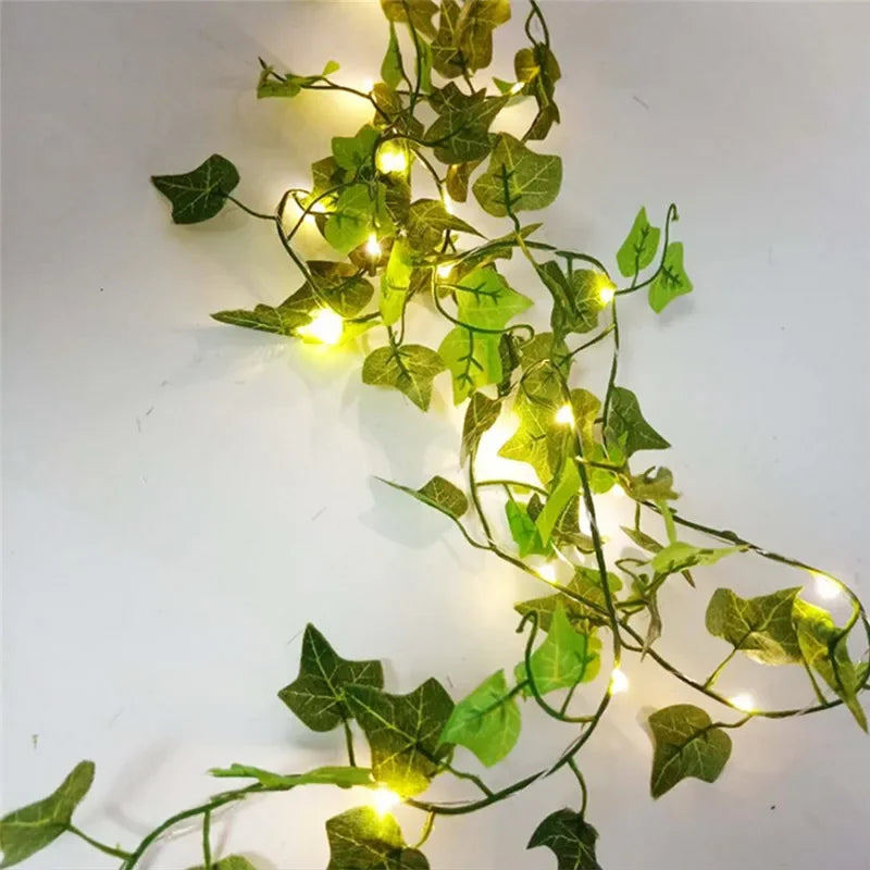 Floria Fairy Lights Garland - Battery Operated, Floral Design 7