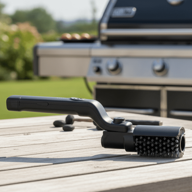 Glimmer Electric Grill Brush - Ergonomic Handle, 3 Adjustable Settings 1