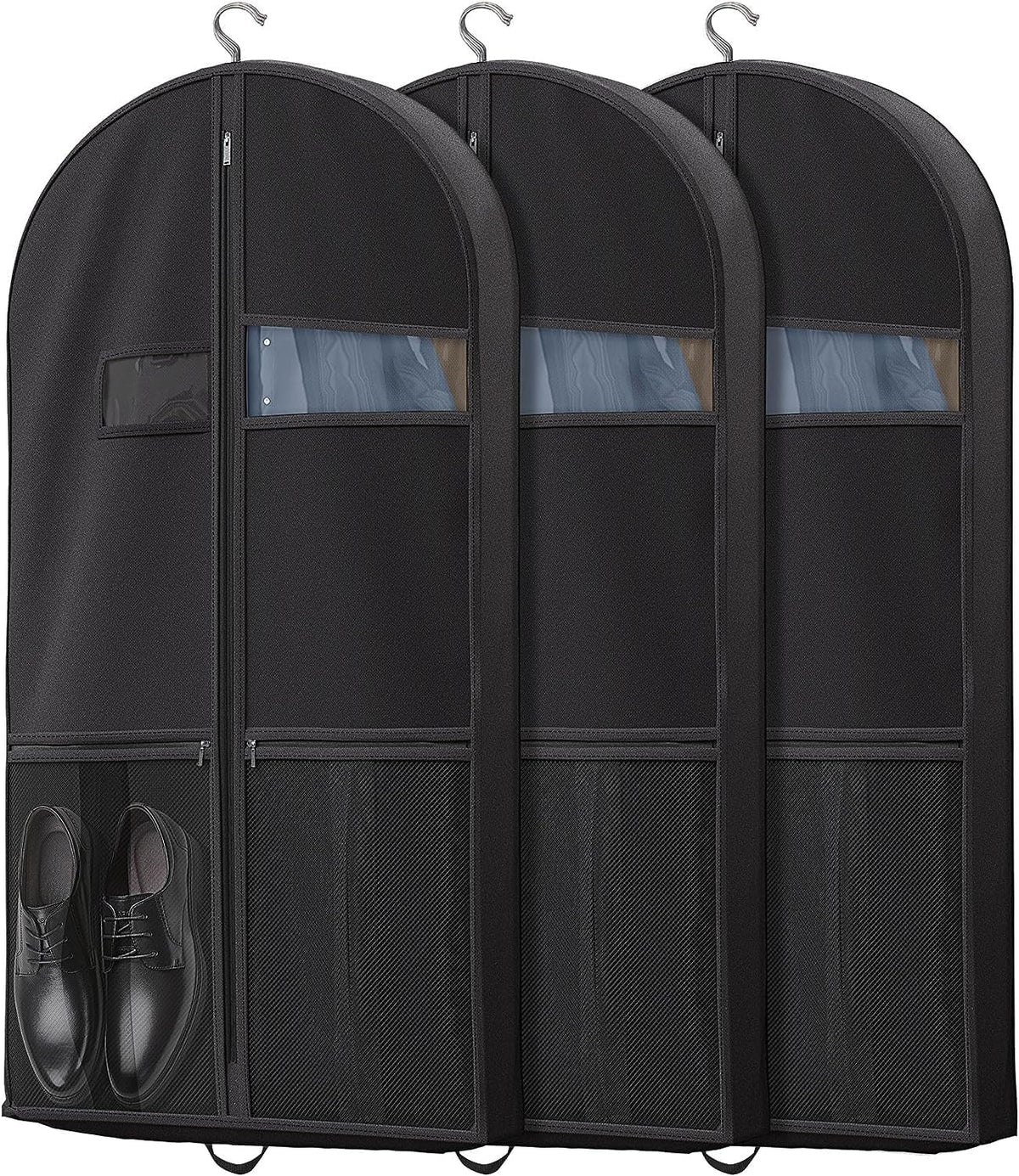 Haven Garment Bag - Rip-Resistant Fabric, Clear Window for Travel 0