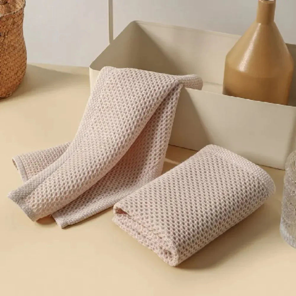 Haven Honeycomb Kitchen Towels - 100% Cotton, Super Absorbent Tea Towels 5