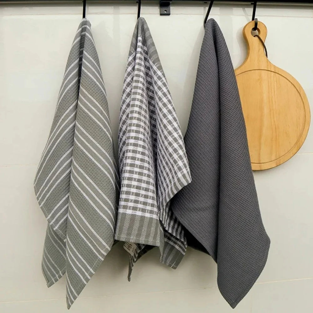 Haven Kitchen Towels Set - Microfiber Quick-Dry, Best for Dishes and Cleaning 1