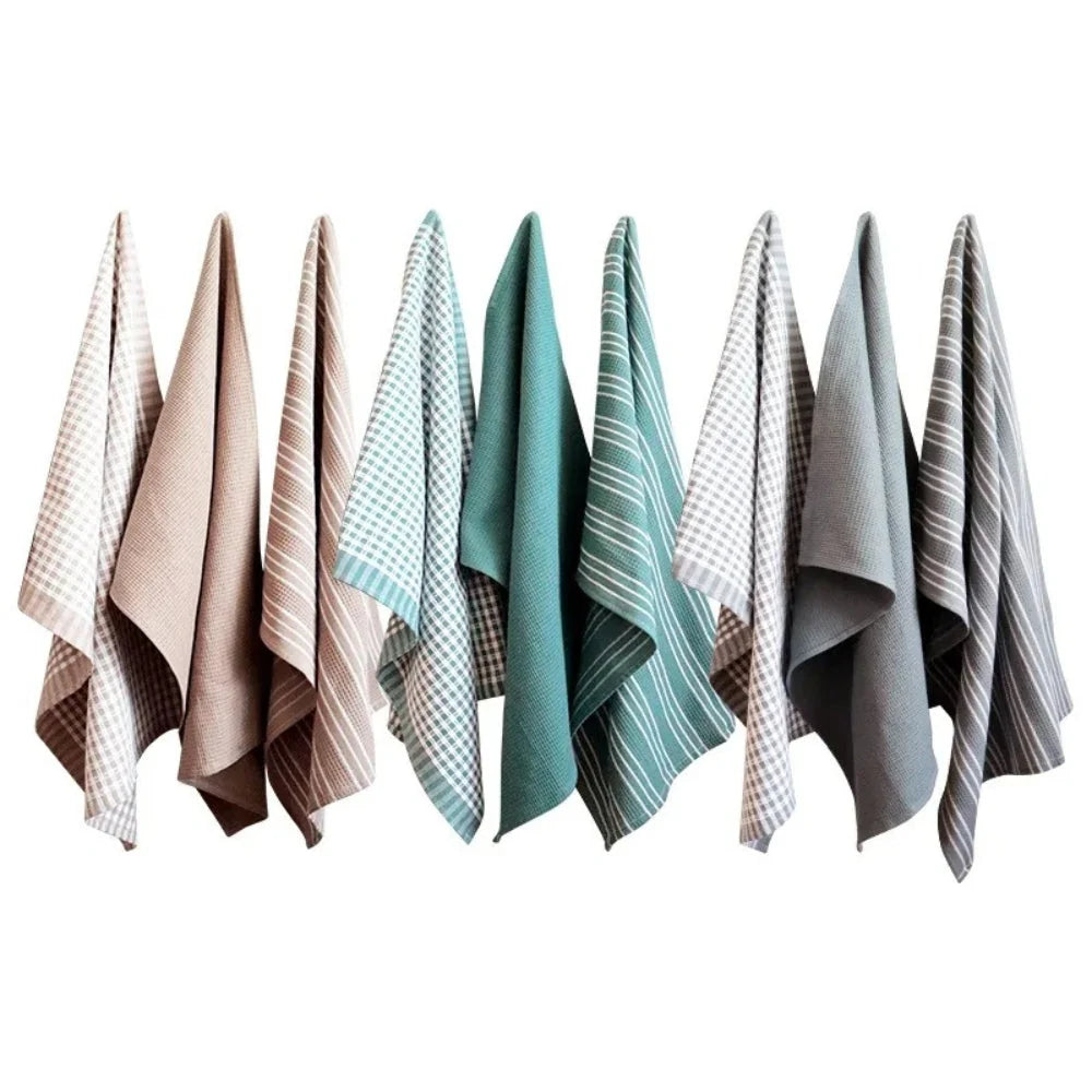 Haven Kitchen Towels Set - Microfiber Quick-Dry, Best for Dishes and Cleaning 6