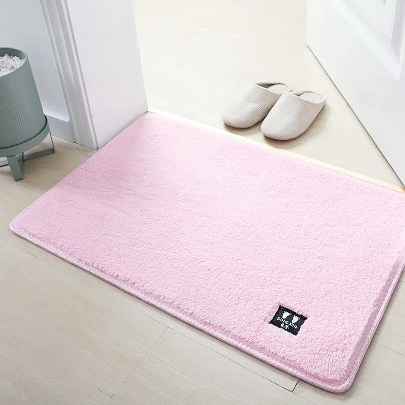 Liora Bath Mat - Thick Absorbent Non-Slip Stripe Design 4