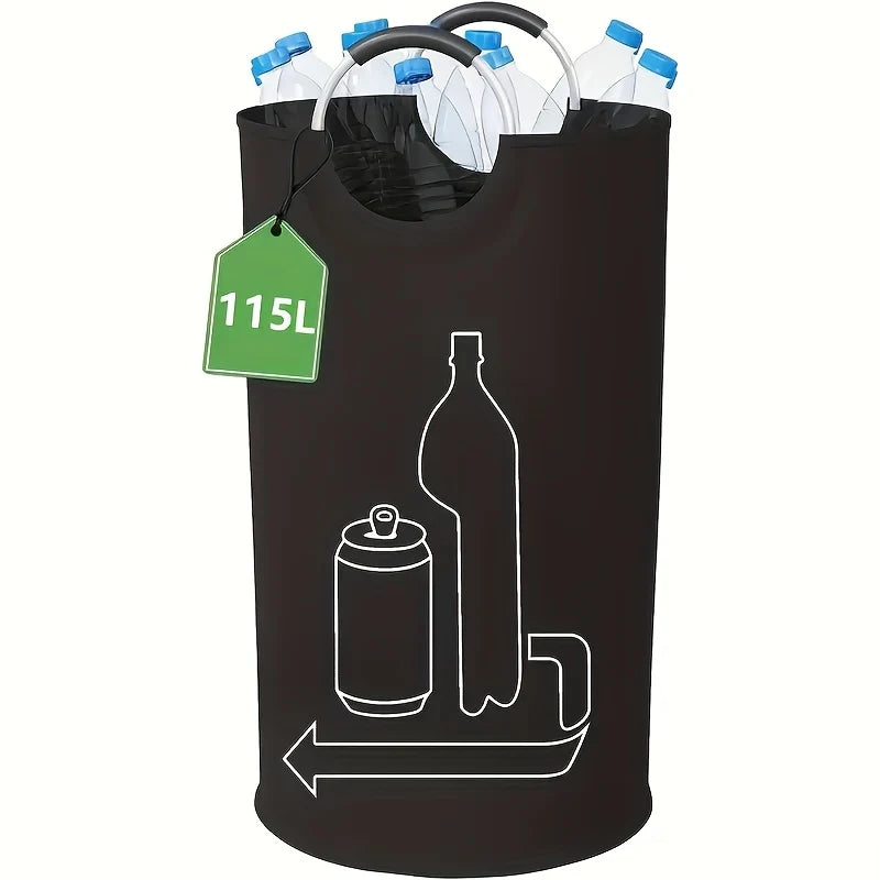Liora Storage Bin - Large Collapsible Plastic, 115L Capacity 2