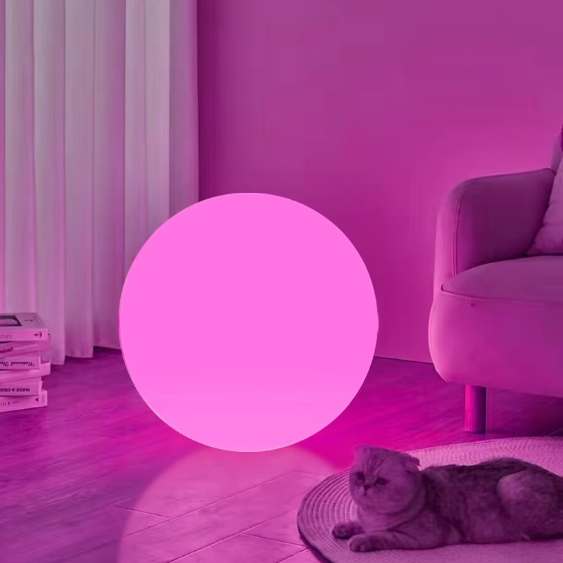 Liora Table Lamp - LED Cordless with 16 Color Remote Control 1