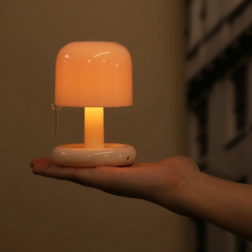 Lumia Mushroom Night Light - Portable PC Lamp, Soft Glow 1