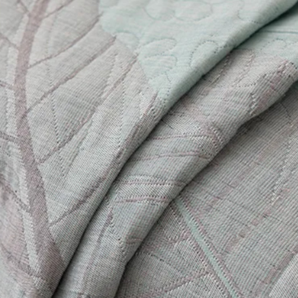 Luna Sofa Cover - Leaf Pattern, Breathable Gauze, All-Season Protection 5