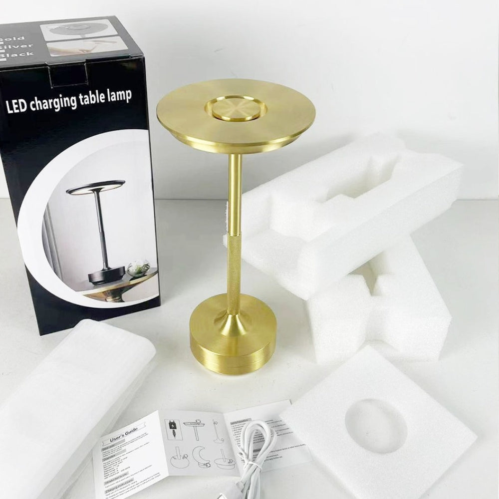 Lunox Desk Lamp - Cordless Rechargeable LED, Touch Control 3
