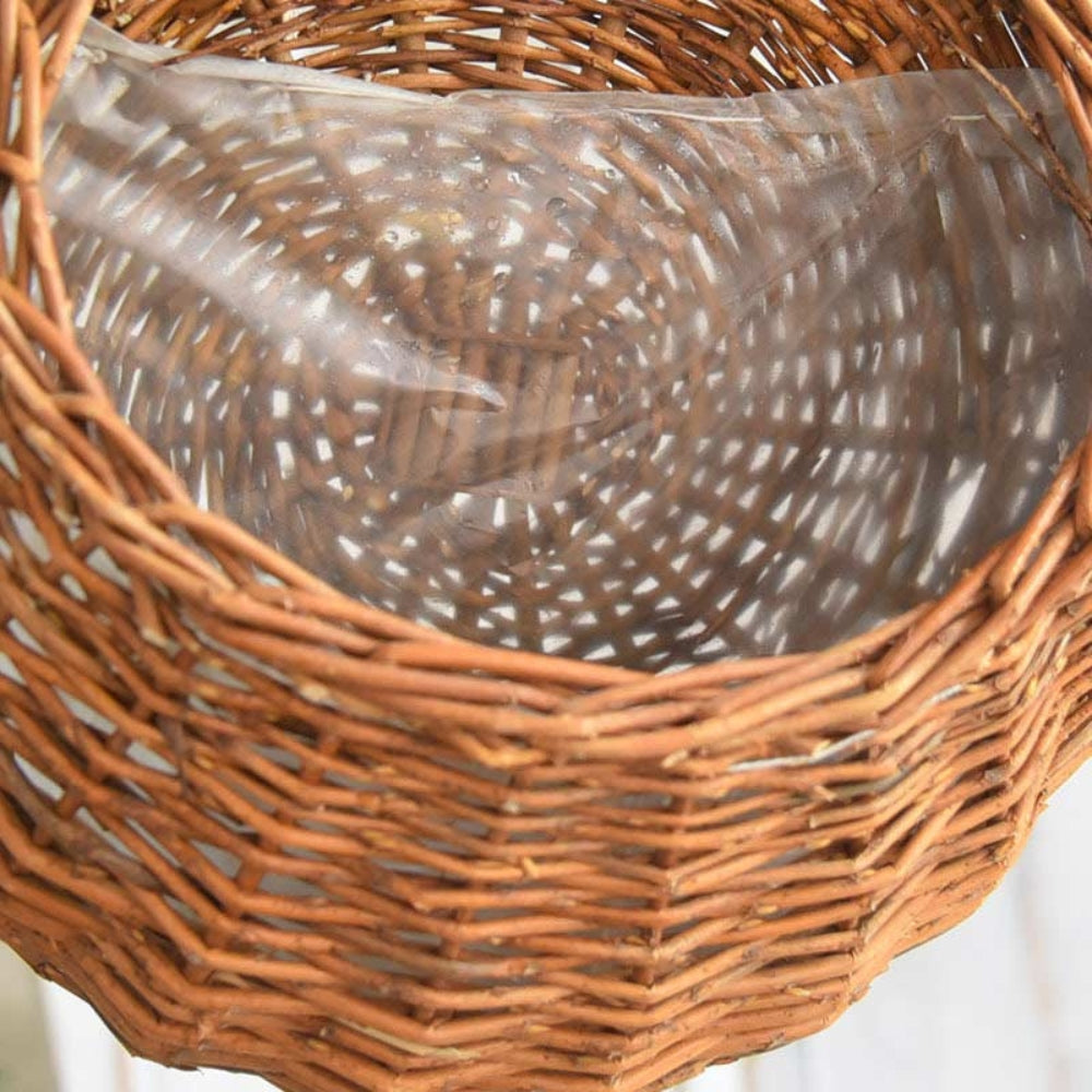 WillowNest Basket - Hanging Storage Basket - Rustic Style - Natural Decor
