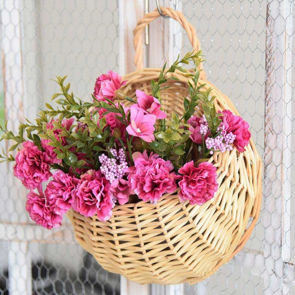 WillowNest Basket - Hanging Storage Basket - Rustic Style - Natural Decor