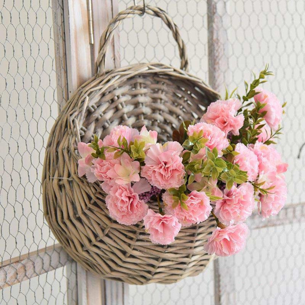 WillowNest Basket - Hanging Storage Basket - Rustic Style - Natural Decor
