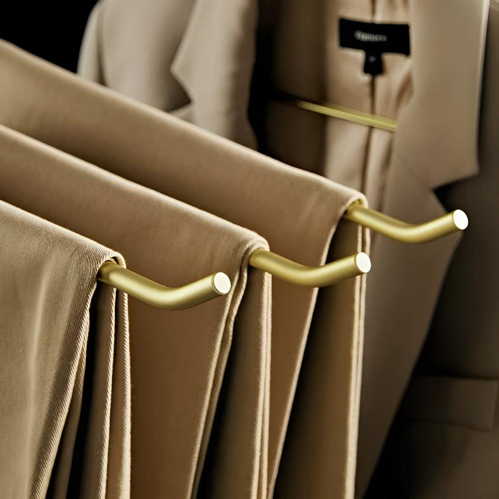 Milo Wardrobe Hangers - Durable Metal, Non-Slip Design 5