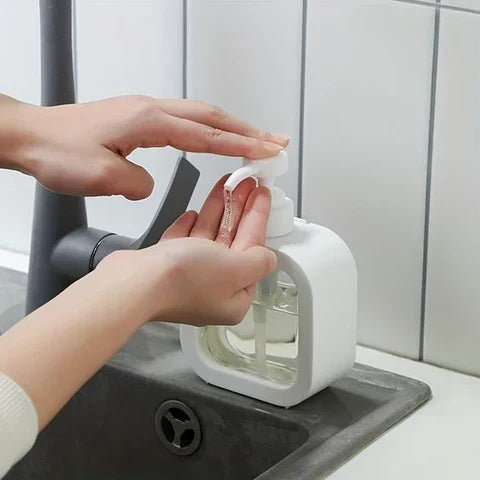 Minimalist Hand Soap Dispenser - Durable ABS, Scandinavian Style, Functional Pump for Kitchen & Bathroom 6