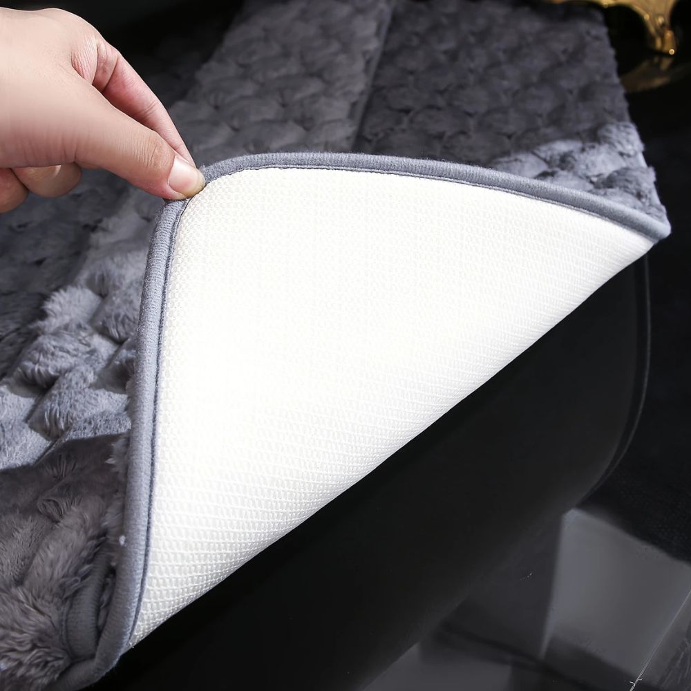 Mira Bath Mat - Memory Foam, Non-Slip Microfiber 4