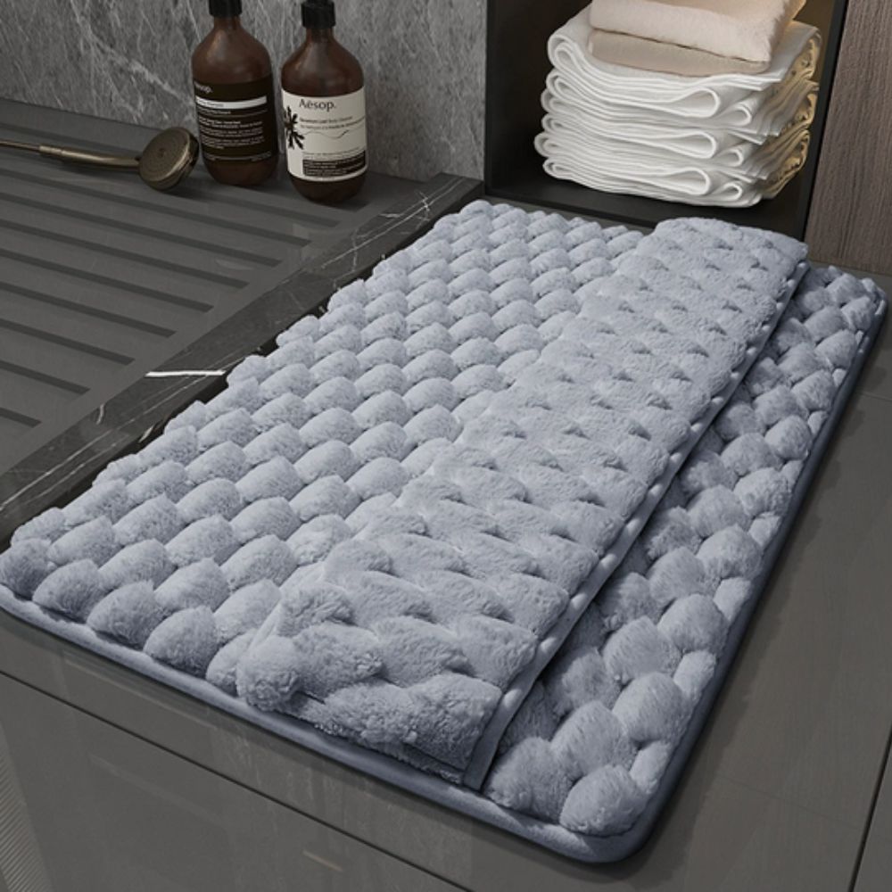 Mira Bath Mat - Memory Foam, Non-Slip Microfiber 6