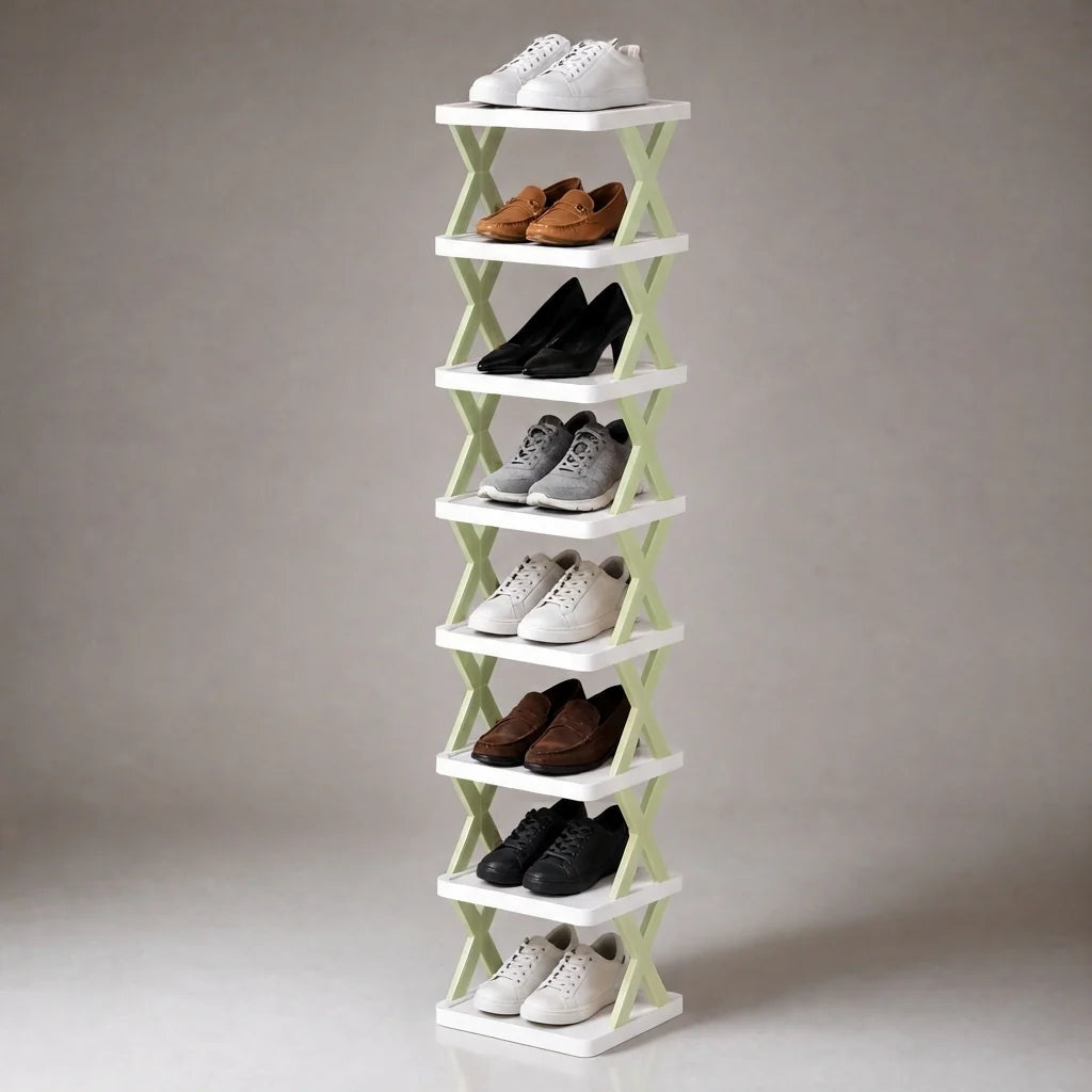 Modern Multi-Layer Shoe Rack - Adjustable Shoe Storage Organizer for Closet, Space-Saving Design 11