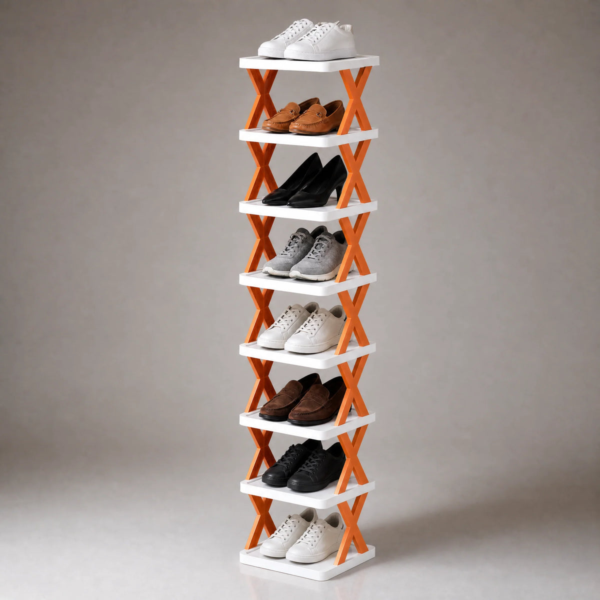 Modern Multi-Layer Shoe Rack - Adjustable Shoe Storage Organizer for Closet, Space-Saving Design 13